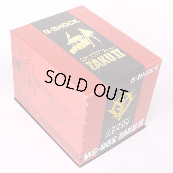 カシオ　Ｇショック　ＧＷ－６９００ＦＳ　シャア　ザクII限定　箱(2)