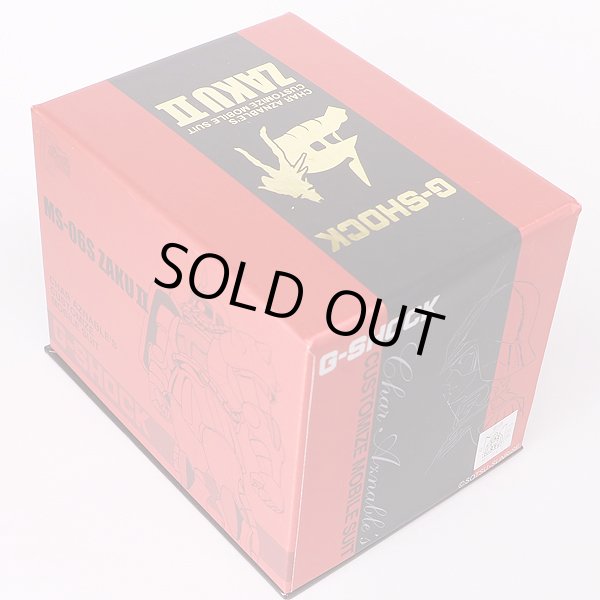 カシオ　Ｇショック　ＧＷ－６９００ＦＳ　シャア　ザクII限定　箱(3)