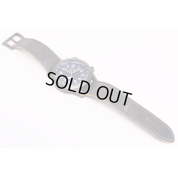 テラチェロマーレ　ＴＣ７００６ＧＵＮ　黒文字盤　スモーキージョー限定　革ベルト状態　表面