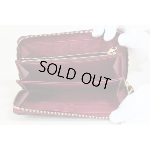 ルイ・ヴィトン　ジッピー・ウォレット M62214 レザン　中身