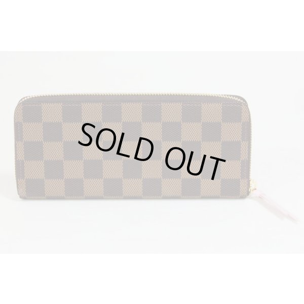 ルイ・ヴィトン　ポルトフォイユ・クレマンス N41626 ローズ・バレリーヌ　裏面