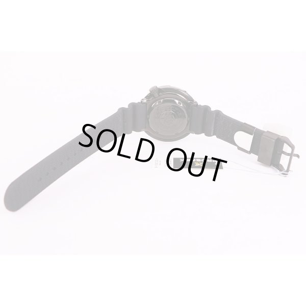 セイコー　プロスペック　マリンマスター　SBBN035　黒文字盤　ラバーベルト