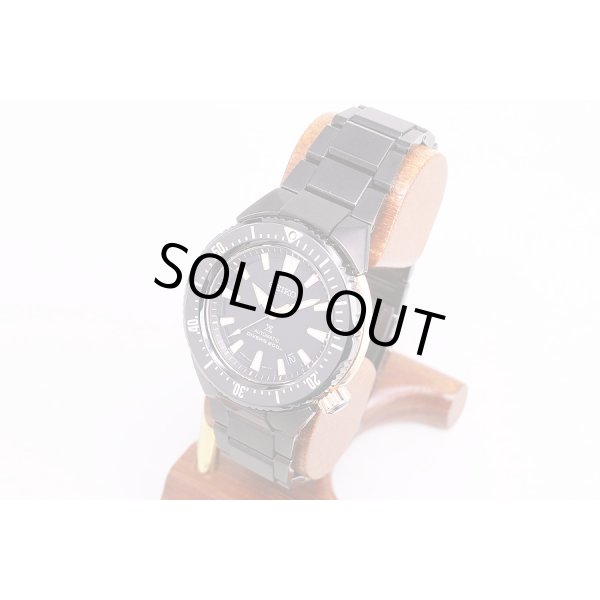 セイコー　プロスペック　トランスオーシャン　SBDC041　黒文字盤　サイド