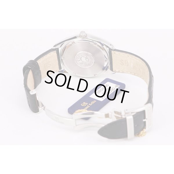 セイコー　グランドセイコー　SBGX095　9F62-0AB0　銀文字盤　革ベルト