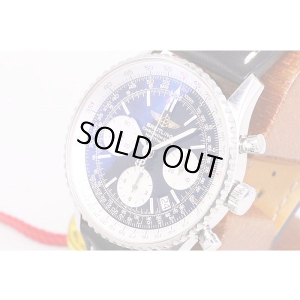 ブライトリング　ナビタイマー　A23323　黒文字盤　サイド拡大