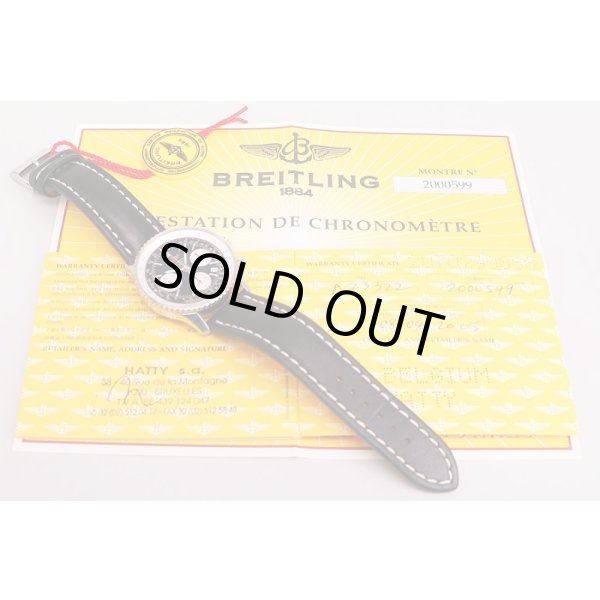 ブライトリング　ナビタイマー　A23323　黒文字盤　保証書