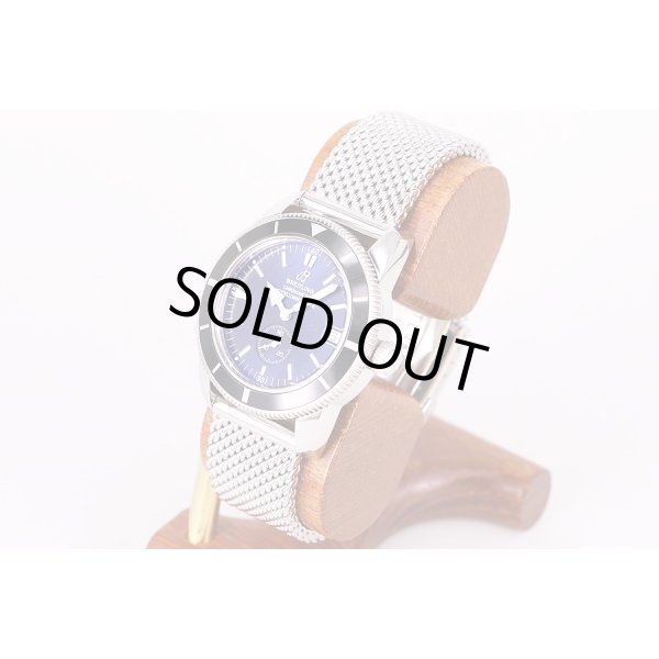 ブライトリング　スーパーオーシャン　ヘリテージ38　A37320　黒　サイド