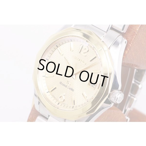 セイコー　グランドセイコー　SBGX036　9F62-0A70　金色文字盤　サイド拡大