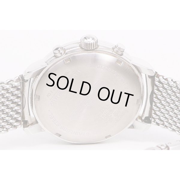 ツェッペリン　LZ127　クロノグラフ　茶文字盤　裏面拡大