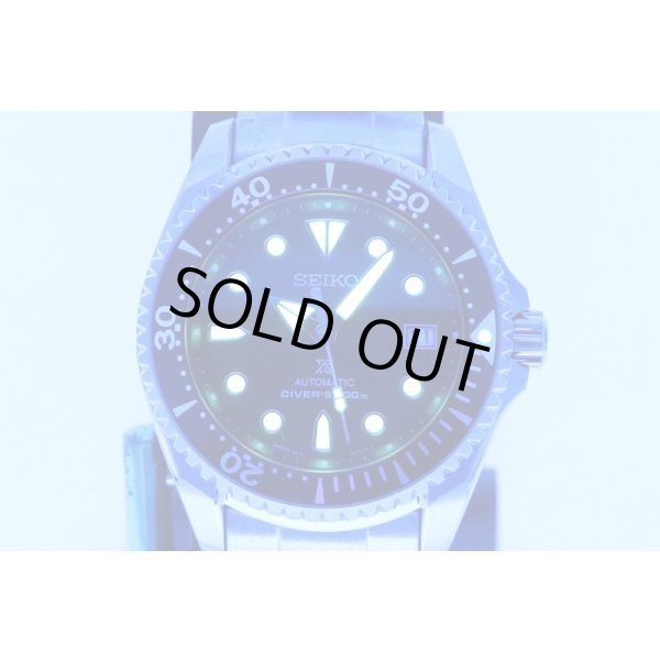 セイコー　プロスペック　ダイバーズ200m　SBDC029　黒文字盤　ライト