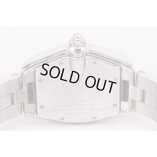 カルティエ　ロードスターＬＭ　黒文字盤　裏面拡大