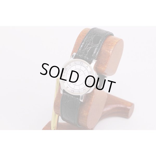 ブルガリ　ソロテンポ　ST29S　白文字盤　サイド