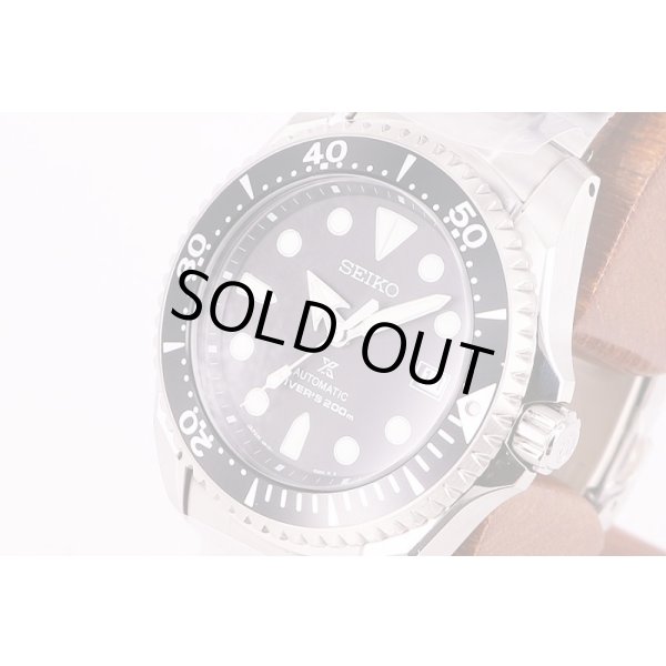 セイコー　プロスペック　ダイバーズ200m　SBDC029　黒文字盤　サイド拡大
