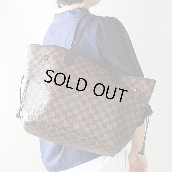 ルイ・ヴィトン　ネヴァーフルMM　N51105　SA5112　エベヌ　旧型　掛けたイメージ