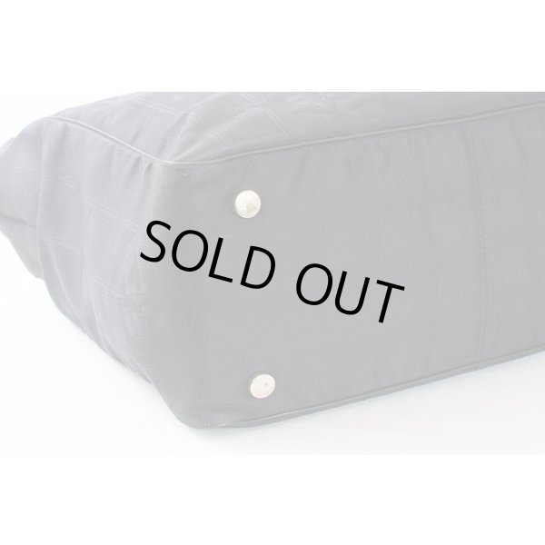 シャネル　ニュートラベルライントートPM　A20457　ノワール　底鋲小傷等有