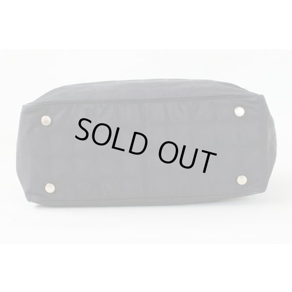 シャネル　ニュートラベルライントートPM　A20457　ノワール　底