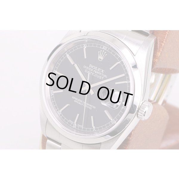 ロレックス　16200　F584978　黒文字盤　サイド拡大