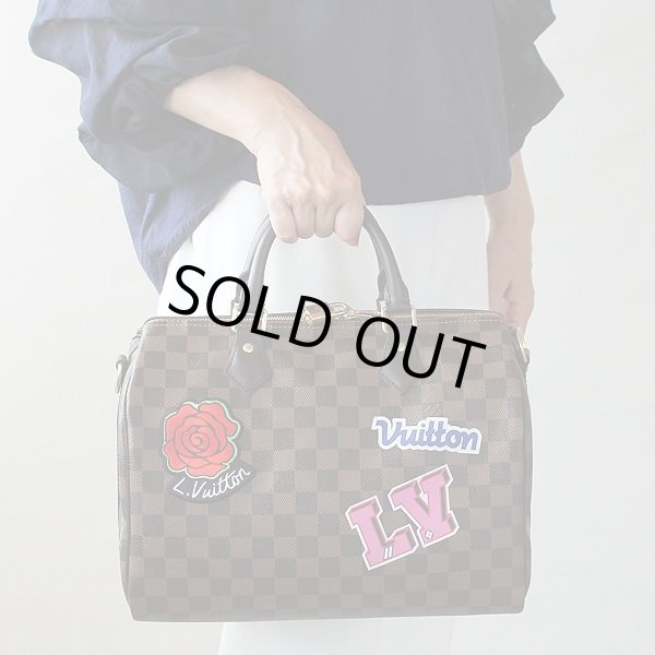 ルイ・ヴィトン　スピーディ・バンドリエール30　N40060　AA2178　エベヌ　持ったイメージ(2)