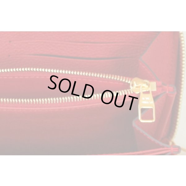 ルイ・ヴィトン　ジッピーウォレット　M63691　スカーレット　小銭入れ