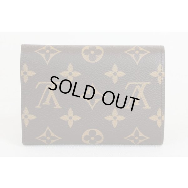 ルイ・ヴィトン　ポルトフォイユ・フラワーコンパクト　M62578　ノワール　裏面