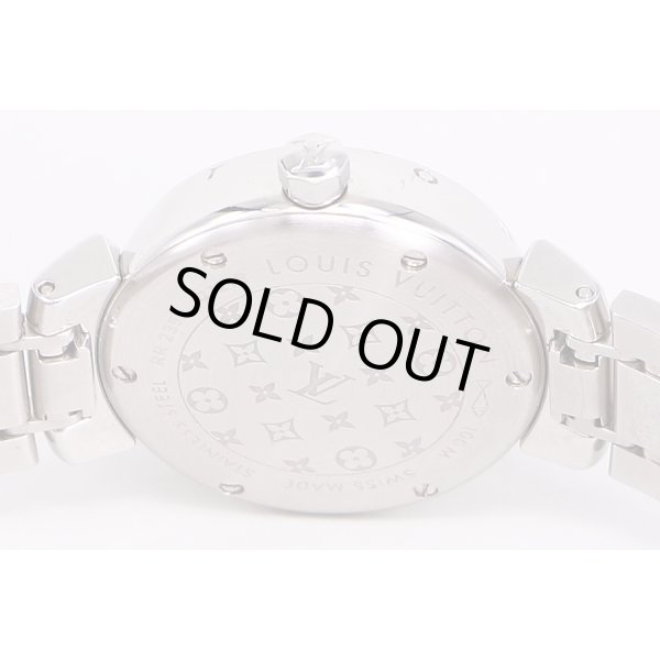 ルイ・ヴィトン　タンブール　Q121B　紫文字盤　裏面拡大