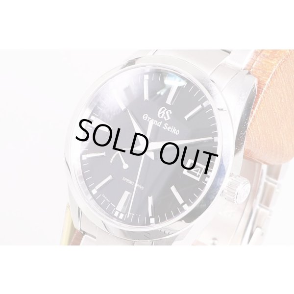セイコー　グランドセイコー　SBGA301　9R65-0BM0　黒文字盤　サイド拡大