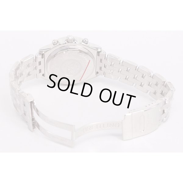 ブライトリング　クロノマット　A13352　日本限定　白／青シェル文字盤　ブレス