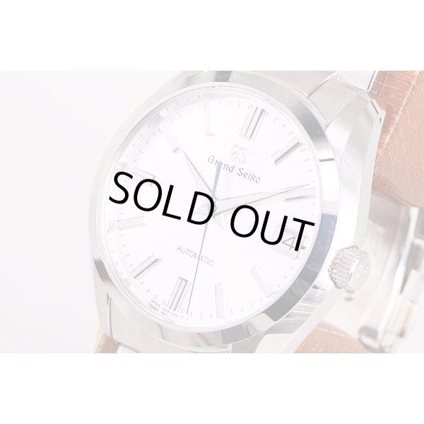 セイコー　グランドセイコー　SBGR307　9S68-00B0　銀文字盤　サイド拡大