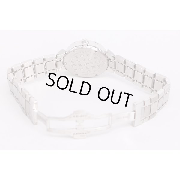 ルイ・ヴィトン　タンブール　Q121B　紫文字盤　ブレス