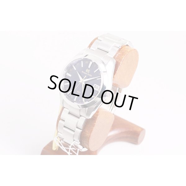 セイコー　グランドセイコー　SBGN009　9F86-0AD0　クォーツ５０周年限定　青文字盤　サイド