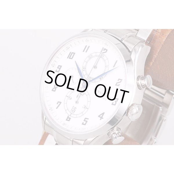 天賞堂　ヒストリカルクロノグラフ　ＨＴＲ０２ＳＳ・ＬＥ　白文字盤　サイド拡大