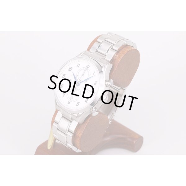 天賞堂　ヒストリカルクロノグラフ　ＨＴＲ０２ＳＳ・ＬＥ　白文字盤　サイド