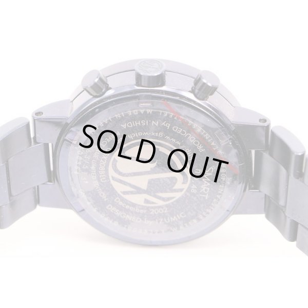 ＧＳＸ　２０８ＢＬＵ　スマートＮｏ４８　黒文字盤　裏面拡大