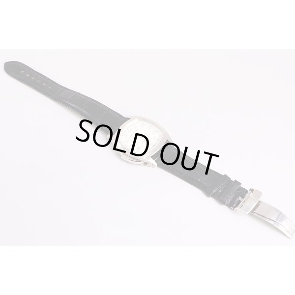 シェルマン　サイドスライド　ミニッツリピーター　白文字盤　革ベルト状態　表面