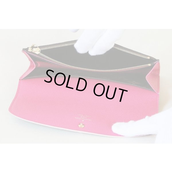 ルイ・ヴィトン　ポルトフォイユ・エミリー　M64202　ローズバレリーヌ　中身