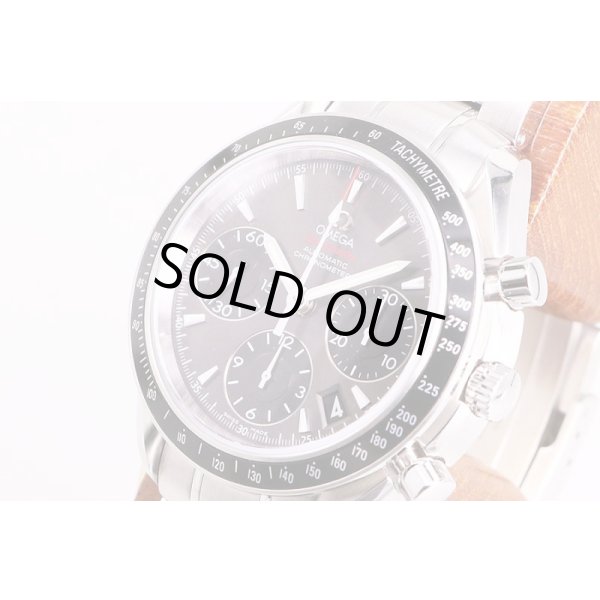 オメガ　スピードマスター　３２３．３０．４０　ガンメタル文字盤　サイド拡大