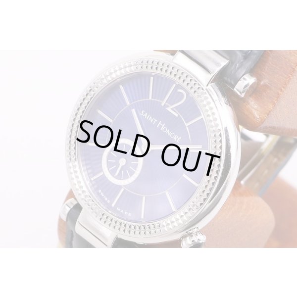 サントノーレ　オーデシー　紺文字盤　サイド拡大