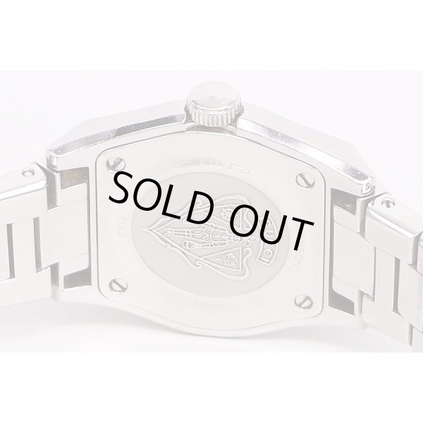 グッチ　パンテオン　YA115.5　シェル文字盤　10P　裏面拡大