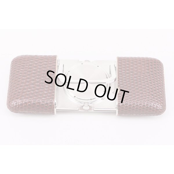 ティファニー　アトラス　トラベルクロック　銀文字盤　裏面(2)