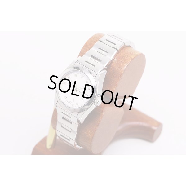 グッチ　パンテオン　YA115.5　シェル文字盤　10P　サイド