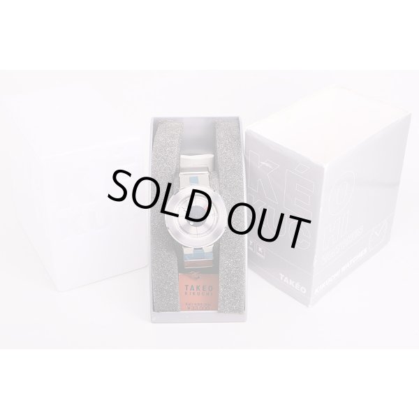 タケオキクチ　FBLF997　銀文字盤　箱