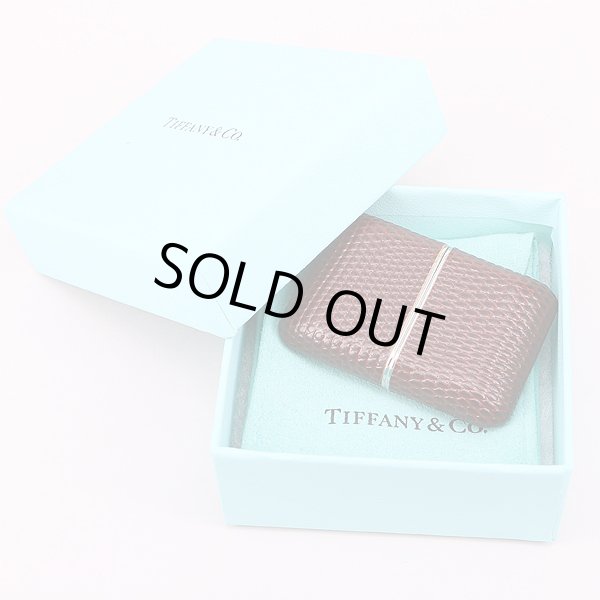 ティファニー　アトラス　トラベルクロック　銀文字盤　箱