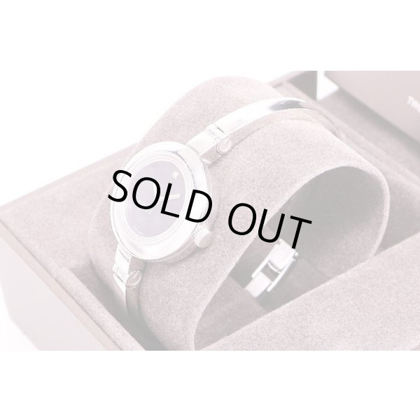 グッチ　YA105　黒文字盤　1P　サイド