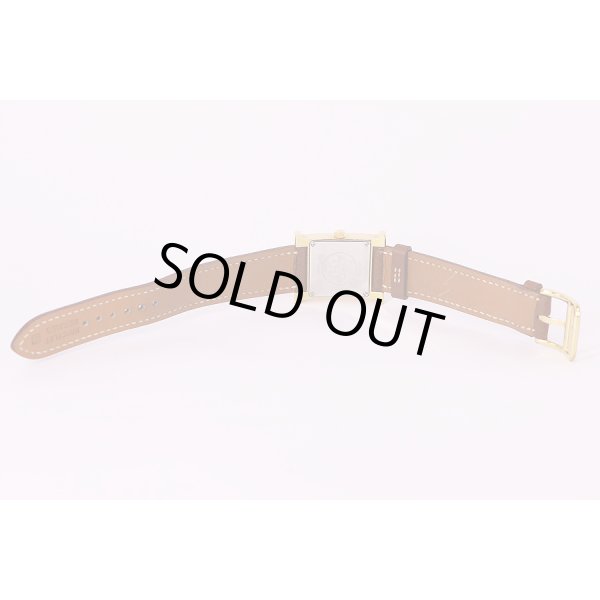 エルメス　Ｈウォッチ　HH1.210　白文字盤　革ベルト