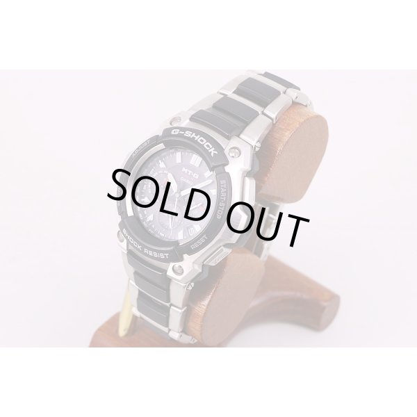 カシオ　Ｇショック　MTG-1200　電波ソーラー　黒文字盤　サイド