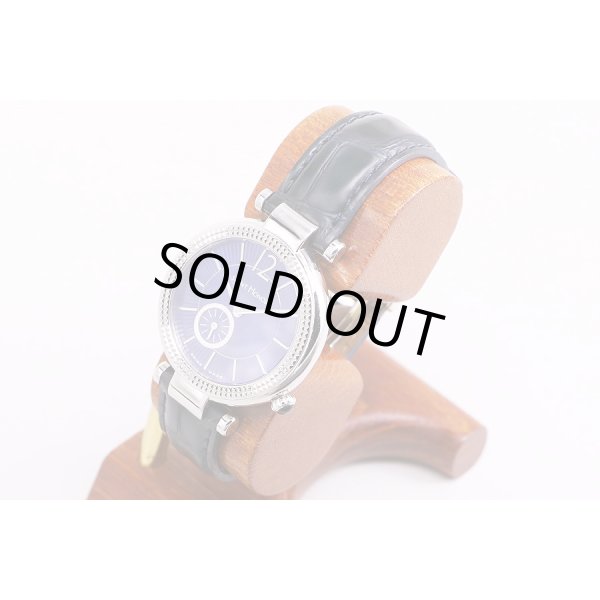 サントノーレ　オーデシー　紺文字盤　サイド