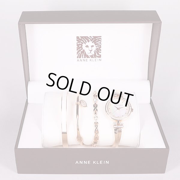 アンクライン　AK1470B　シェル文字盤　ラインストーンベゼル　箱