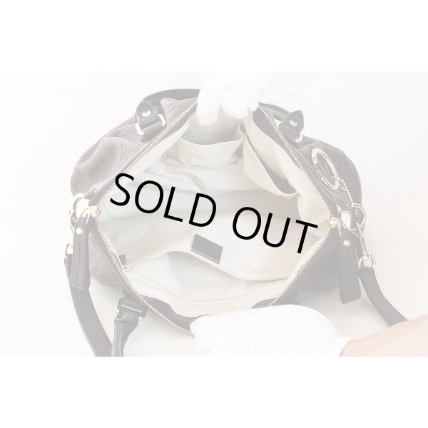 グッチ　ハンドバック(2WAY)　247902　こげ茶　中身