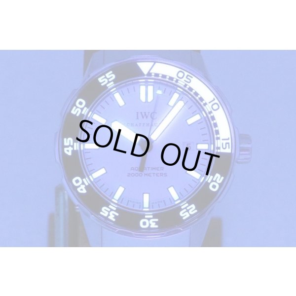 IWC　アクアタイマー2000　IW356805　白文字盤　ライト