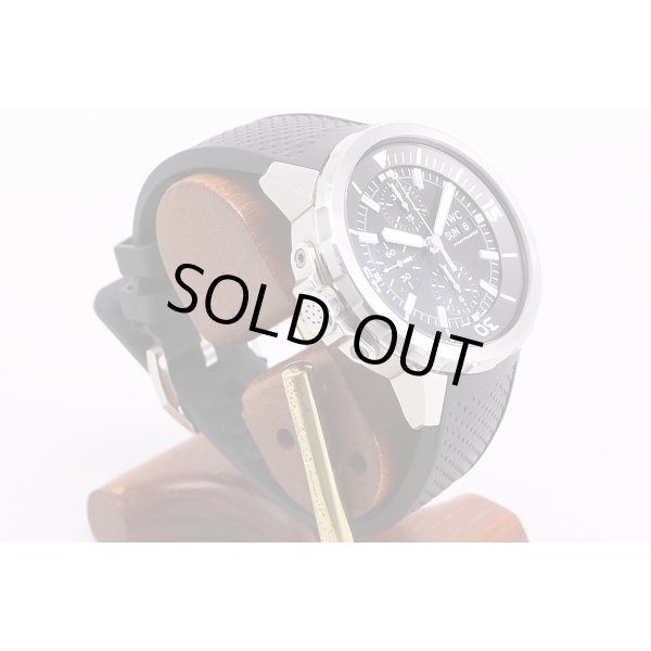 IWC　アクアタイマー　クロノ　IW376803　黒文字盤　サイド(2)